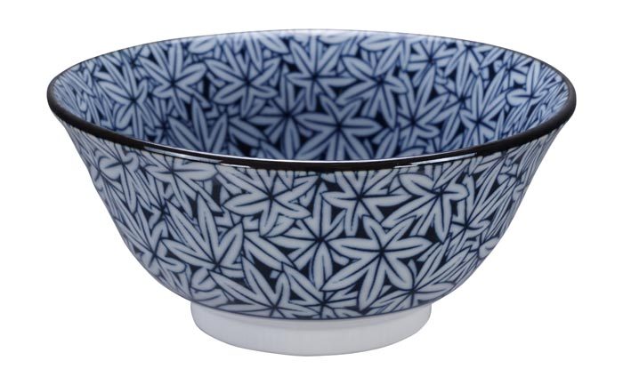 Blau / Weiße Schüssel - Gemischte Schalen - 15 x 7 cm 500 ml