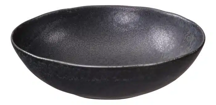 Matt-Schwarze Schüssel - Onyx Noir - 17 x 15,3 x 5 cm 500 ml