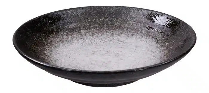 Weißer Teller - Minoyaki - 23 x 5 cm