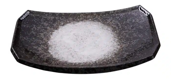 Weißer Teller - Minoyaki - 21,8 x 14,8 cm