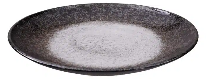 Weißer Teller - Minoyaki - 29 cm