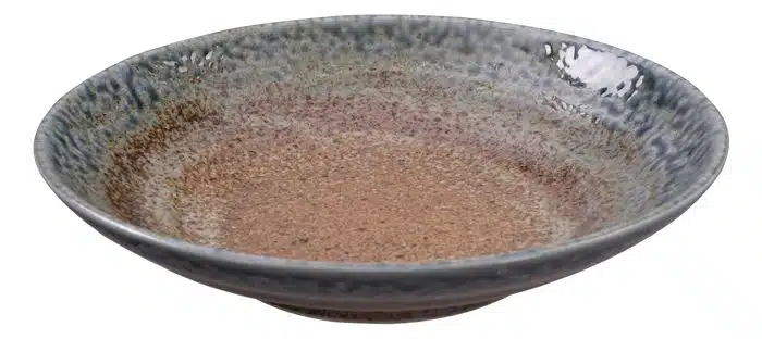 Blauer Teller - Minoyaki - 23 x 5 cm