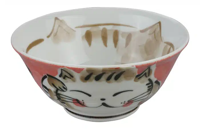 Rote Schale - Kawaii - 15 x 7 cm 500 ml