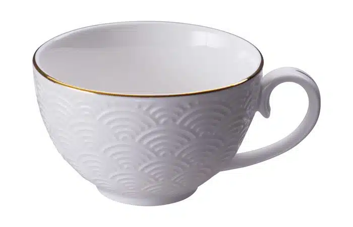 Weiß / Goldene Tasse Wellen - Nippon Weiß - 100ml