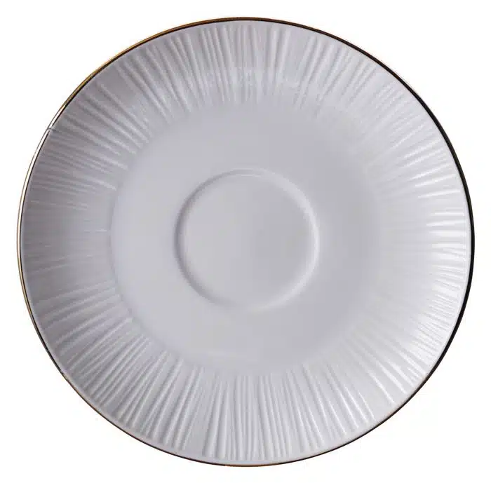 White / Goldener Untersetzer Linien - Nippon Weiß - 250ml