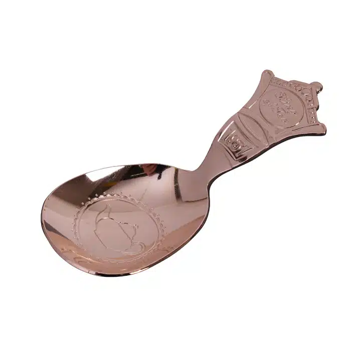 Roségoldener Löffel für Teedose King - 3,6 x 9 cm