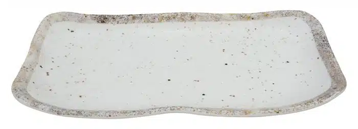 Tokyo Design Studio - Melamine Earthware - Weißer rechteckiger Speiseteller - 29 x 17,5 x 3 cm
