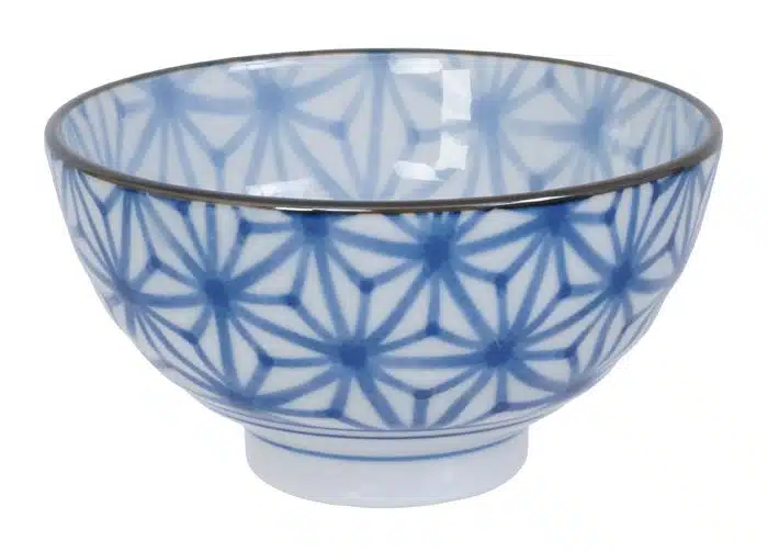 Blau / Weiße Schüssel - Gemischte Schalen - 12 x 6,5 cm
