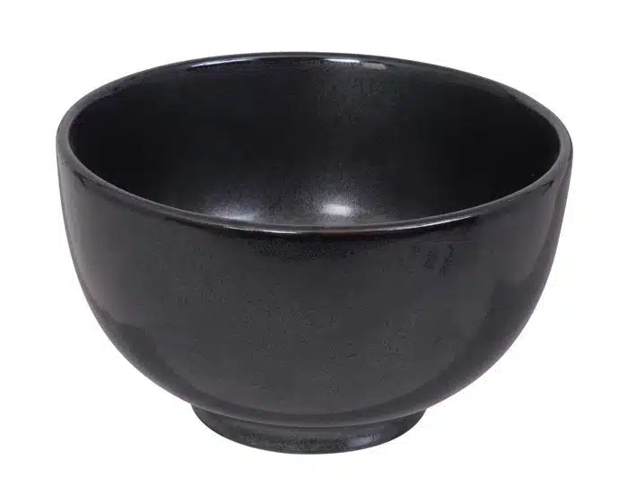 Matt-Schwarze Schale - Tetsu Kessho Matte - 13 x 7,2 cm 500 ml