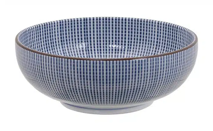 Blau / Weiße Schüssel - Sendan Tokusa - 14 x 5 cm 500 ml