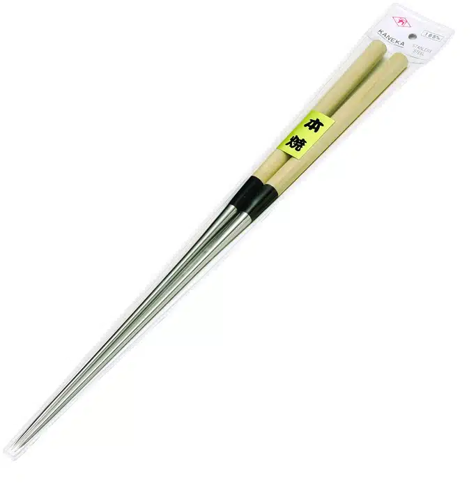 Stahl Moribashi Stäbchen - 16,5 cm