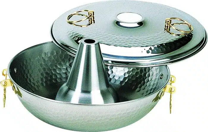 Stahl Shabu Shabu Pfanne - 26 cm