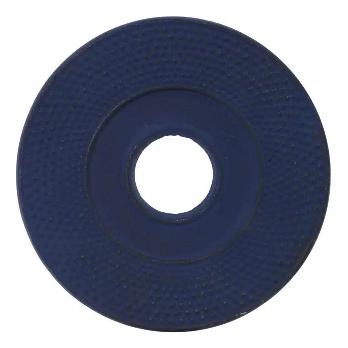 Blauer Teekannen Untersetzer aus Gusseisen - 14cm