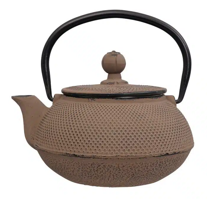 Taupe Teekanne aus Gusseisen - Gusseisen - 600ml