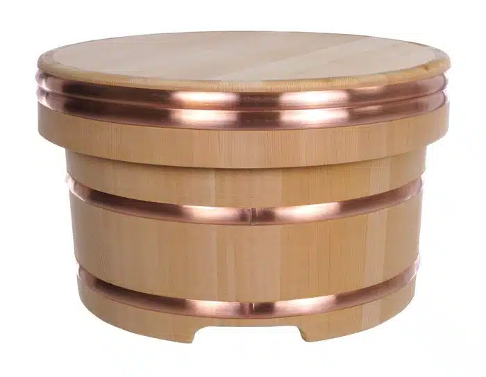 Hölzerner Edobitsu Reishalter - Holzgeschirr - 30 x 18,5 cm