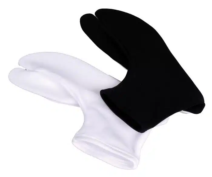 Weiße KY Tabi Stretch Schuhe - 26,5 cm (L)