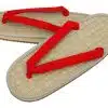 Rote KY Zori Flip Flops - 41+