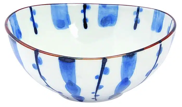Blau / Weiße Schüssel - Gemischte Schalen - 16 x 7 cm 500 ml
