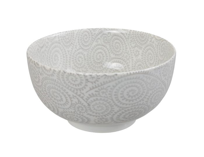 Graue Schale - Gemischte Schalen - 16 x 8 x 5 cm