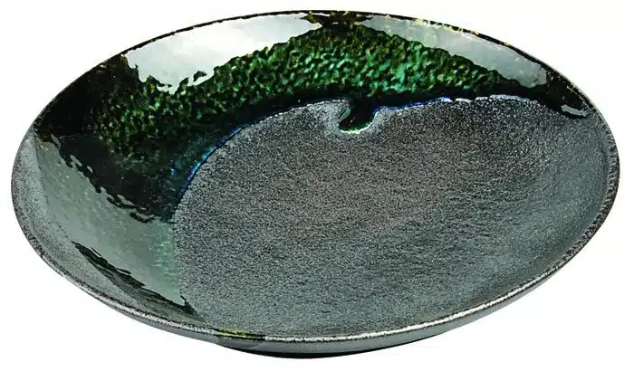 Grün / Grauer Teller - Grün-Grau-Serie - 26 cm