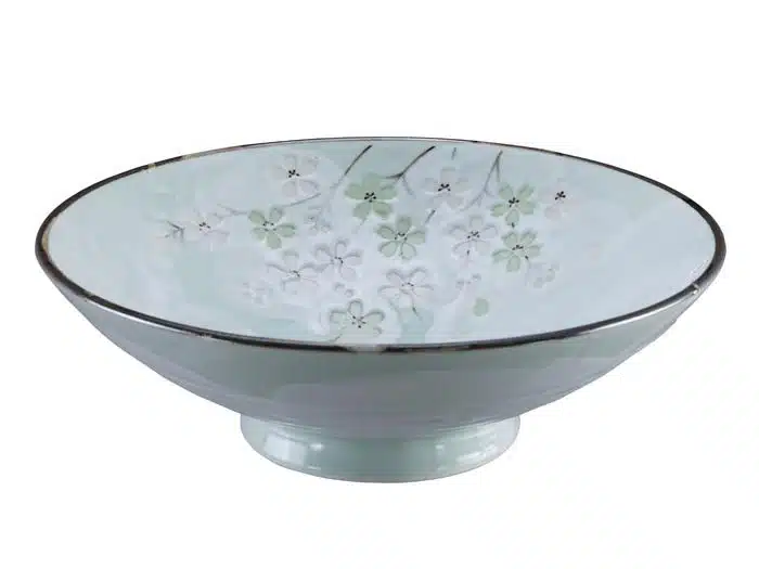 Minzgrüne Schale - Green Cosmos - 24 x 8 cm 1400 ml