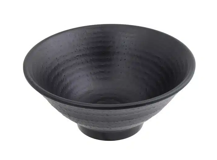 Schwarze Schüssel - Melamin - 14,2 x 6,35 cm 325 ml
