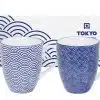 Tokyo Design Studio - Nippon Blue - Becherset - 8,5 x 10,2 cm 380 ml - 2 Stück