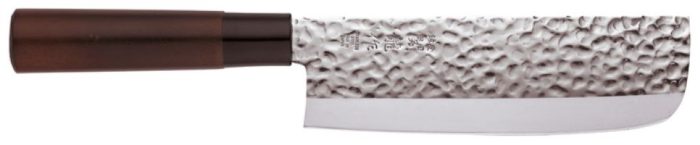 Edelstahl - Kochmesser - Nakkiri - 16,5 cm - gehämmert