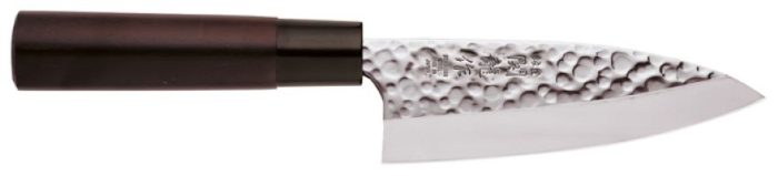 Edelstahl - Kochmesser Deba - 150 mm x 3 mm - Gehämmert