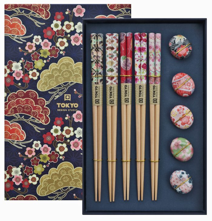 Tokyo Design Studio - Essstäbchen - Geschenkset - 10 Stück