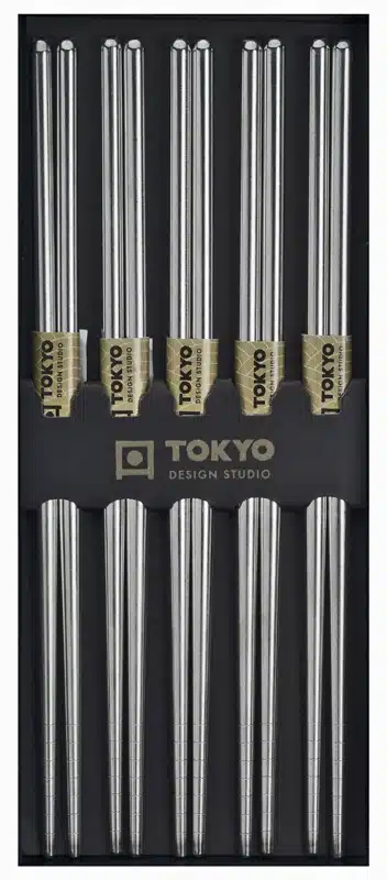 Essstäbchen - Edelstahl - 5 Stk