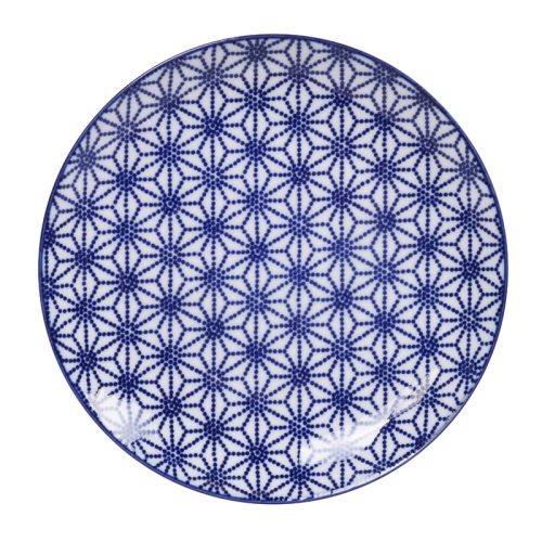 Tokyo Design Studio - Nippon Blue - Dinerbord - 25.7x3cm - Ster