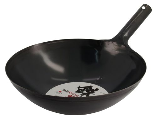 Tokyo Design Studio - Küchenbügeleisen - Wok IH Boden flach 33cm - 34,5x50x21cm