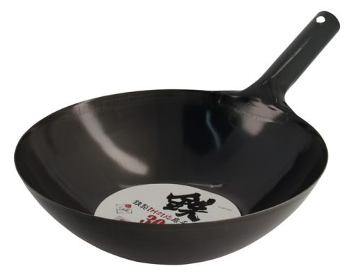 Tokyo Design Studio - Küchenbügeleisen - Wok IH Boden flach 30cm