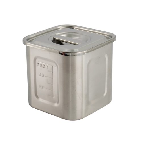 Tokyo Design Studio - Gastronorm Roestvrij Stalen Saus Container 1.1L - 10.5cm