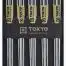 Tokyo Design Studio – Eetstokjes Giftbox – RVS – Zilver – 5 stuks