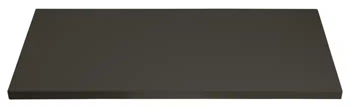 Snijplank - Hoog - Zacht - Zwart - 100x40x2cm