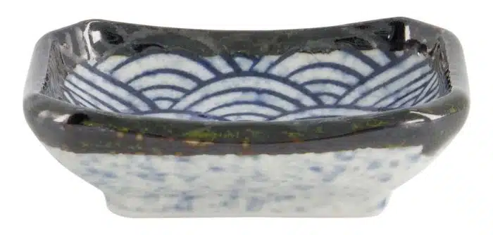 Tokyo Design Studio - Aisai Seigaiha - Sauce Gericht - 8.8x6.5x2.8cm