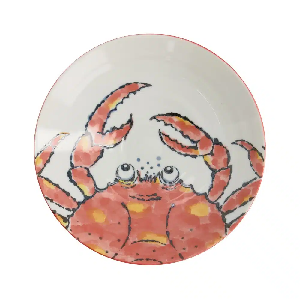 Tokyo Design Studio - Sea Food - Tiefer Teller – Rot – Krabbe – Bild 2