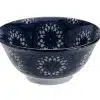 Tokyo Design Studio - Mixed Bowls - Flower Blue - 14.8x6.8cm 550ml