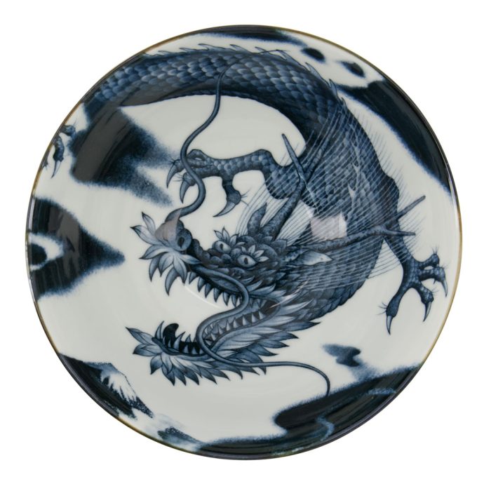 Tokyo Design Studio – Japonism Dragon – Ramenschale – Schwarz – 17,8 x 8,8 cm, 1000 ml – Bild 2
