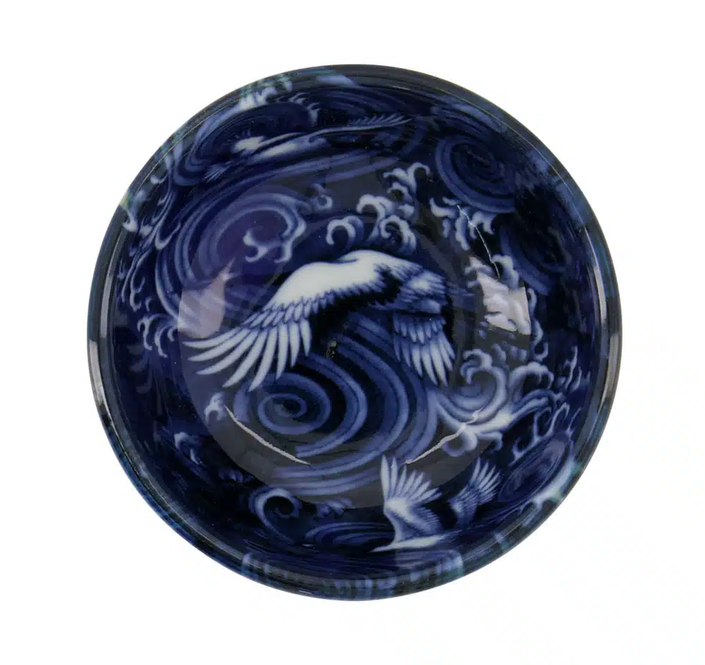 Tokyo Design Studio – Japonism Crane – Schale – Blau – 8,7 x 3,7 cm, 95 ml – Bild 2