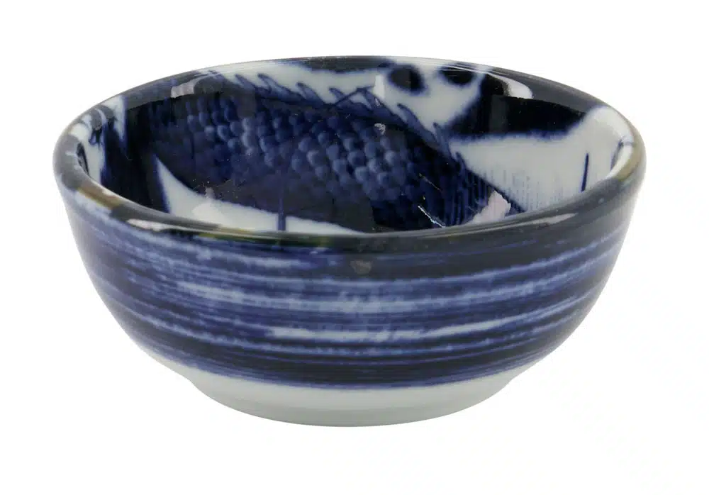 Tokyo Design Studio – Japonism Dragon – Schale – Blau – 8,7 x 3,7 cm, 95 ml