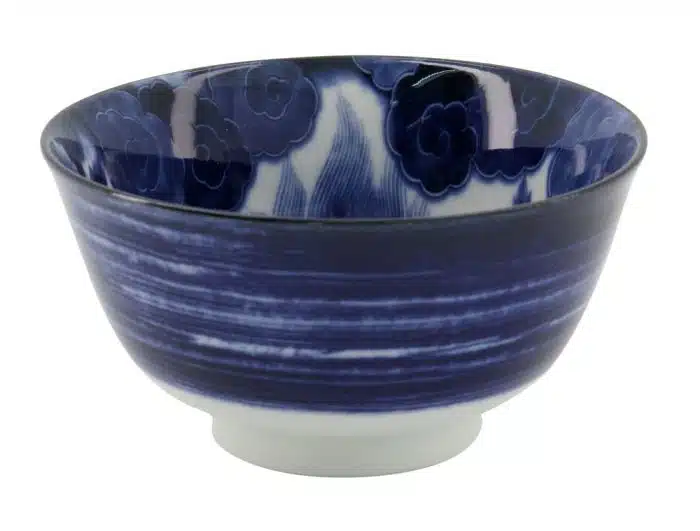 Tokyo Design Studio – Japonism Lion – Tayo Schale – Blau – 12,7×6,8 cm 350 ml
