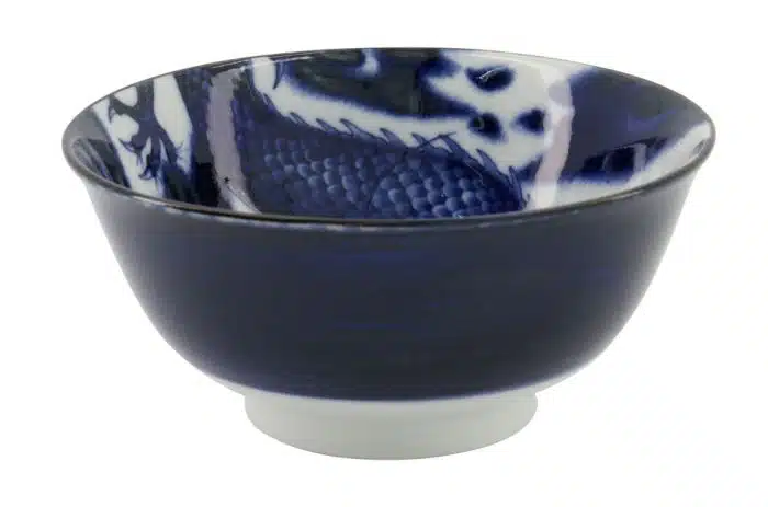Tokyo Design Studio – Japonism Dragon – Tayo Schale – Blau – 14,7 x 7,6 cm 500 ml