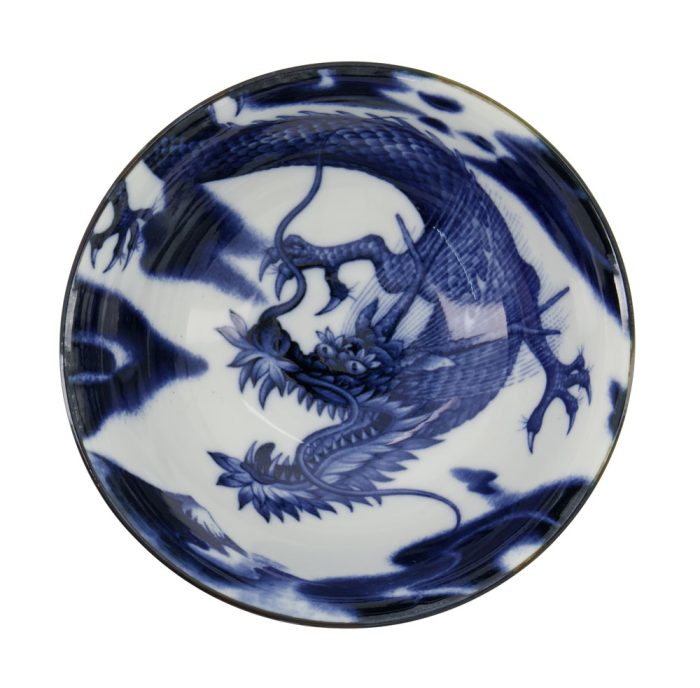 Tokyo Design Studio – Japonism Dragon – Tayo Schale – Blau – 14,7 x 7,6 cm 500 ml – Bild 2