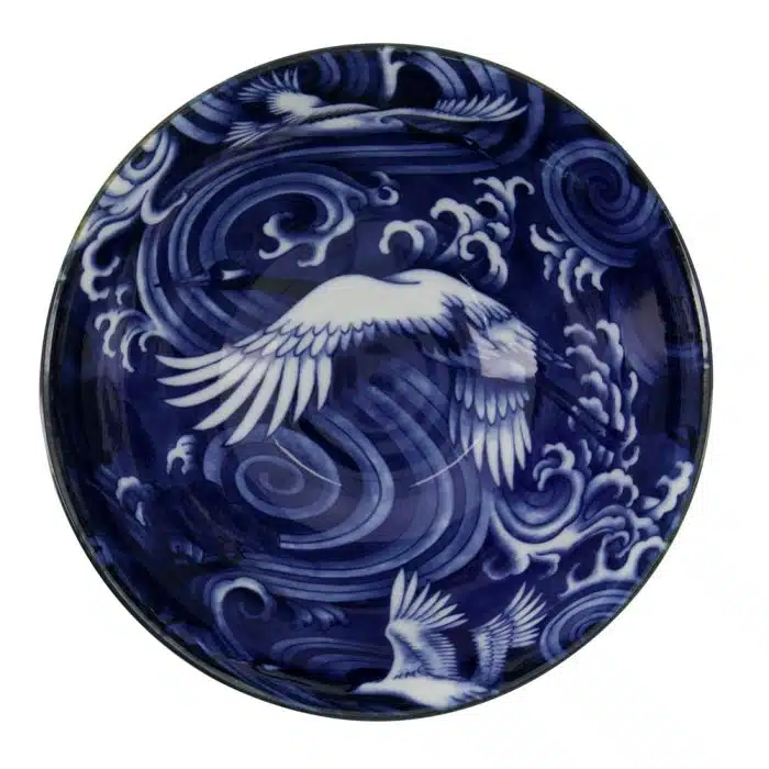 Tokyo Design Studio – Japonism Crane – Ramenschale – Blau – 17,8 x 8,8 cm, 1000 ml – Bild 2