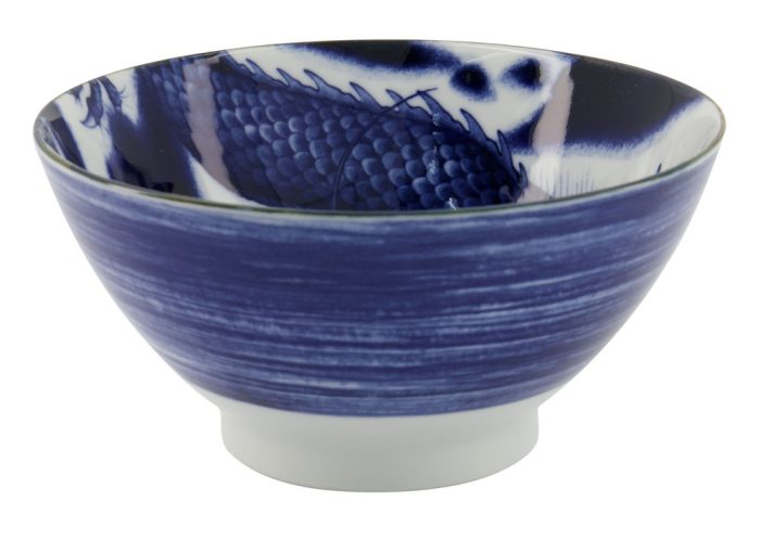 Tokyo Design Studio - Japonism Dragon - Ramenschale - Blau - 1000ml - 17.8x8.8cm – Bild 2