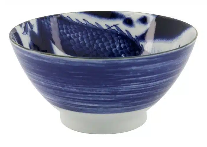 Tokyo Design Studio - Japonism Dragon - Ramenschale - Blau - 1000ml - 17.8x8.8cm – Bild 2