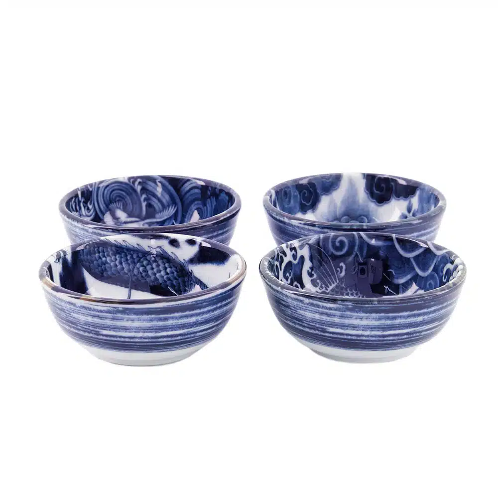 Tokyo Design Studio - Japonism - Saucenschalen - Set mit 6 Stück - 95ml - 8.7x3.7cm – Bild 2